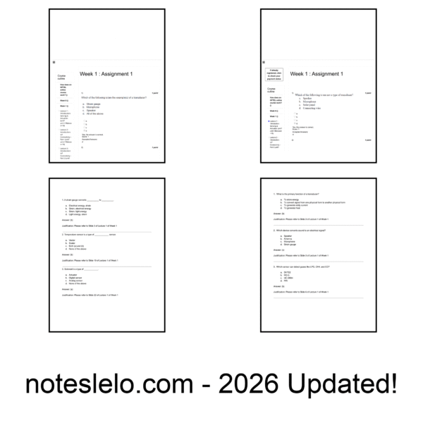 Introduction to Industry 4.0 and Industrial IOT NPTEL Question Bank
