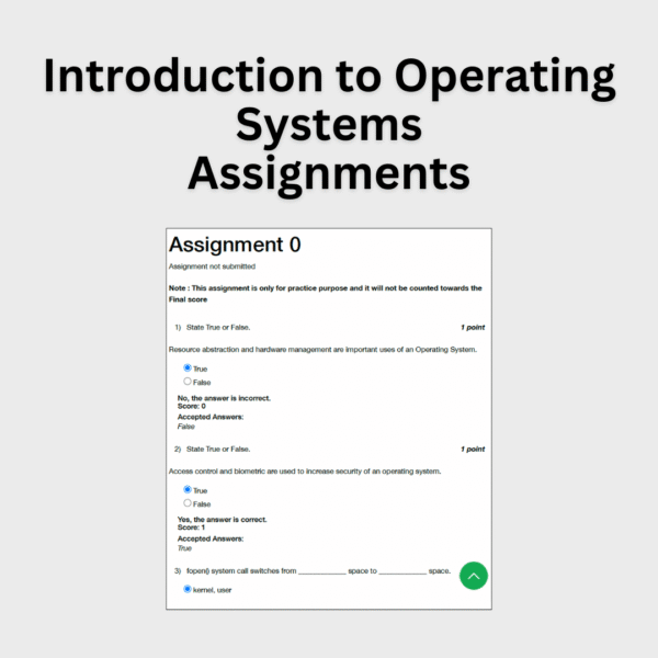 Introduction to Operating Systems Assignments
